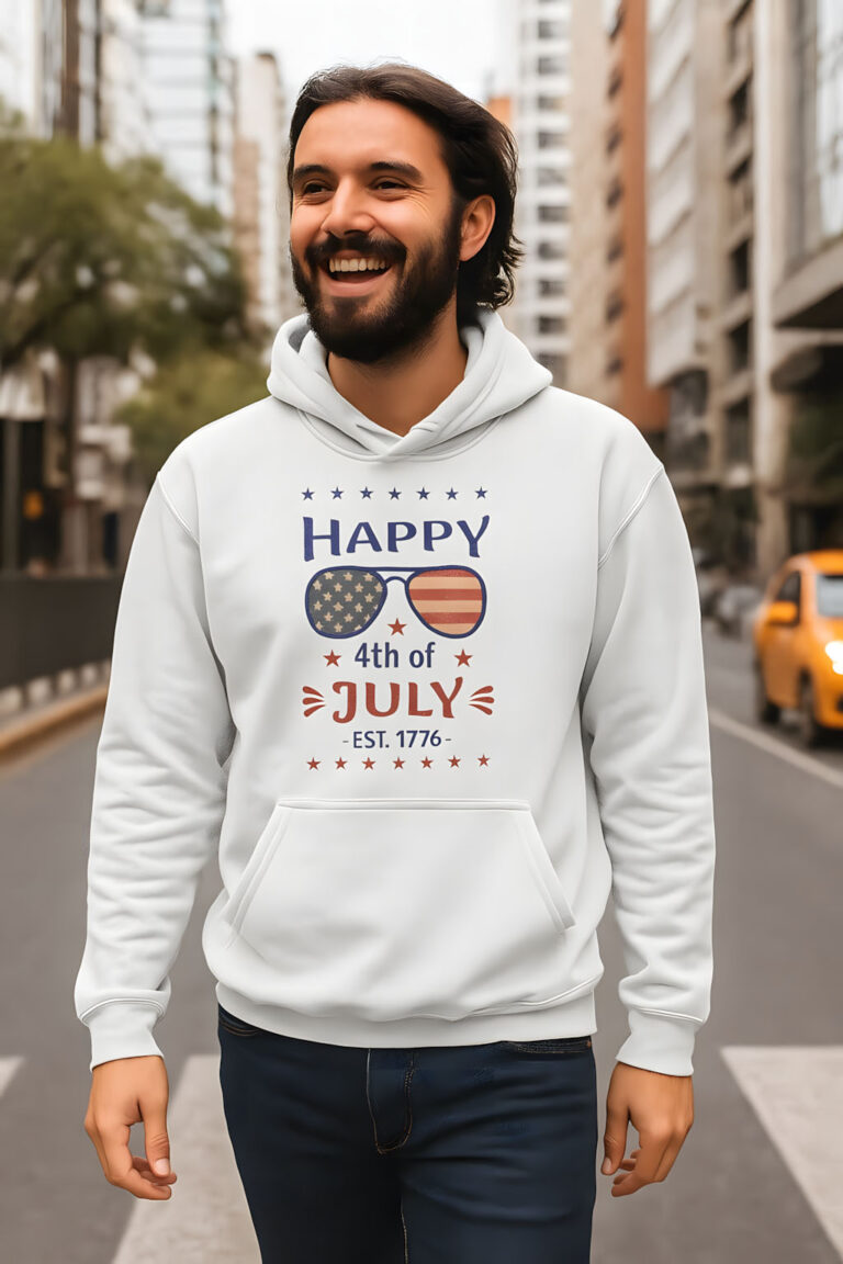 july 4th unisex classic pullover hoodie